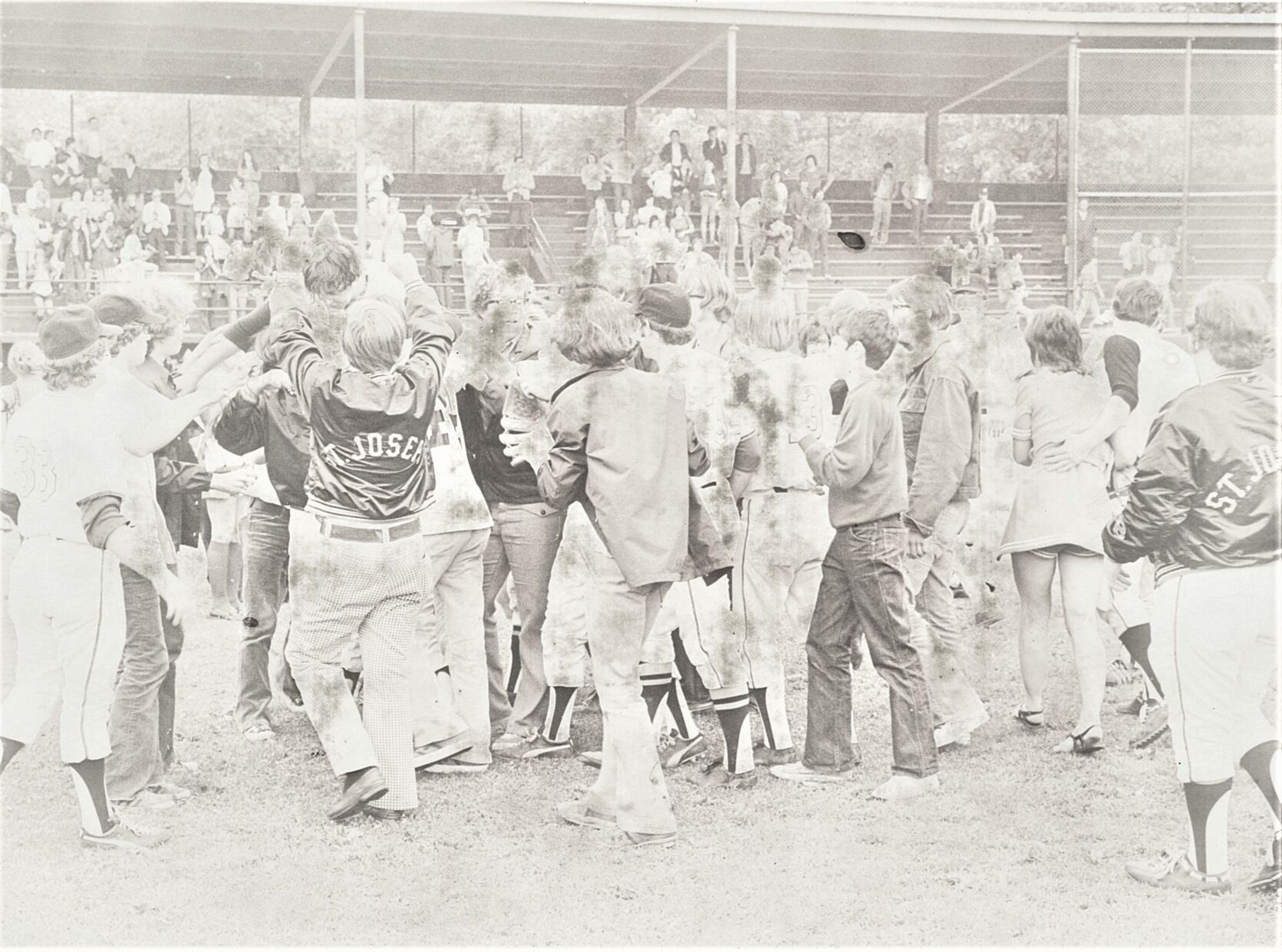 St. Joseph's High beats Holbrook High at Rockland 2-0 to win the Mass. Class S baseball championship, Saturday, June 17, 1972.
